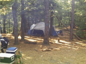 A campsite